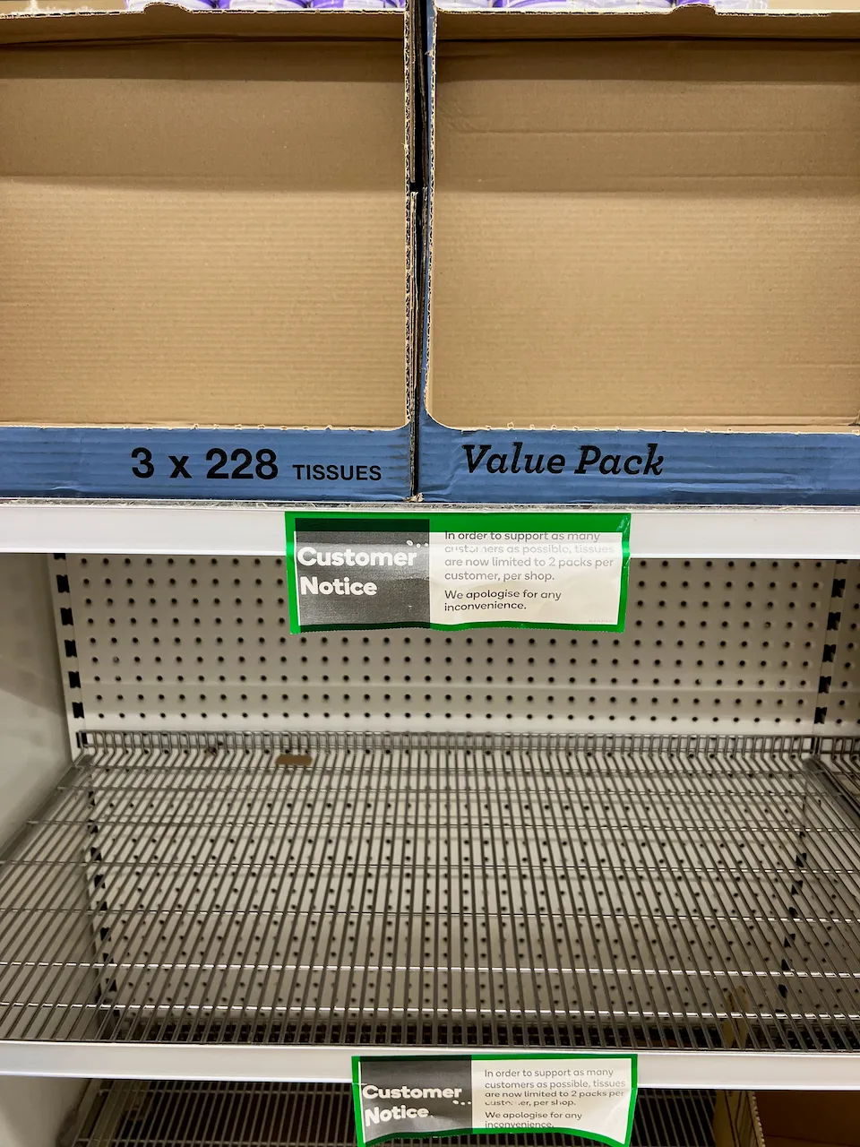 Only 2 boxes per customer :(