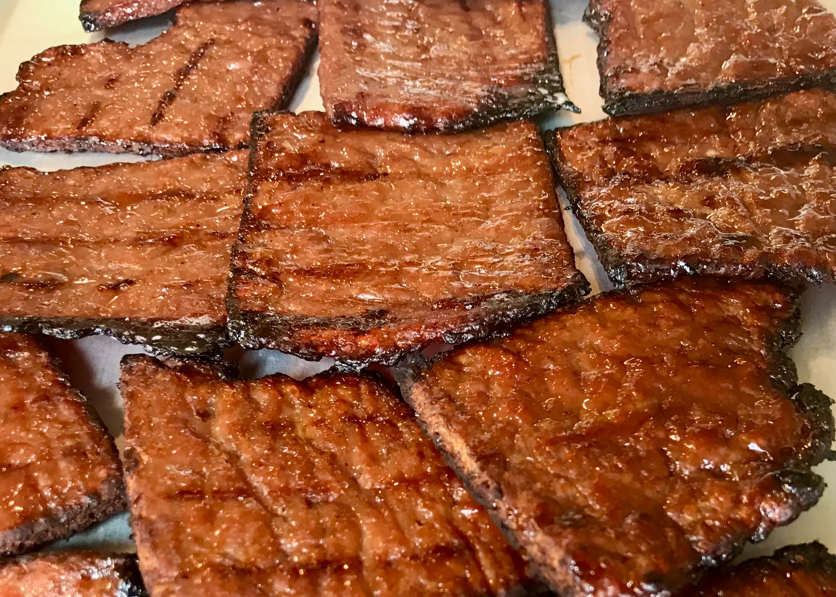 Highly addictive pork jerky