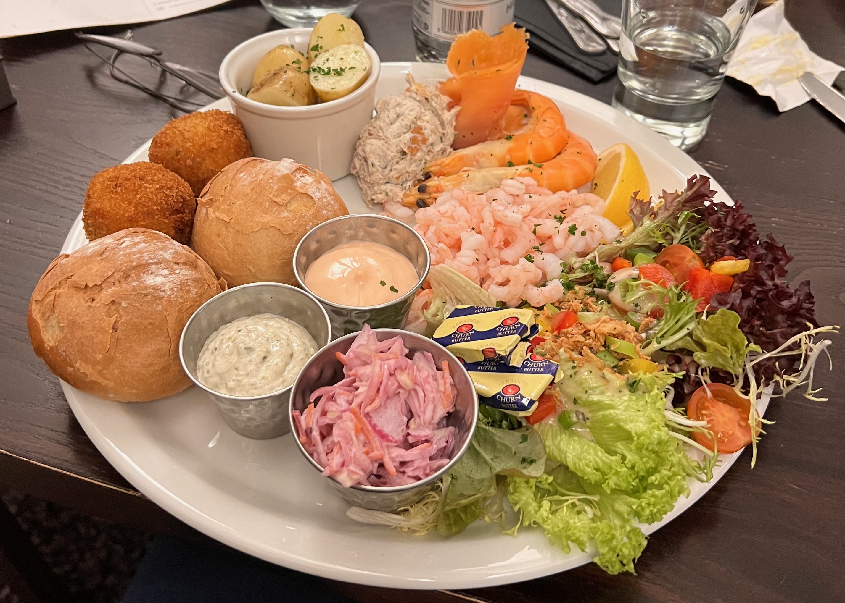 Seafood platter