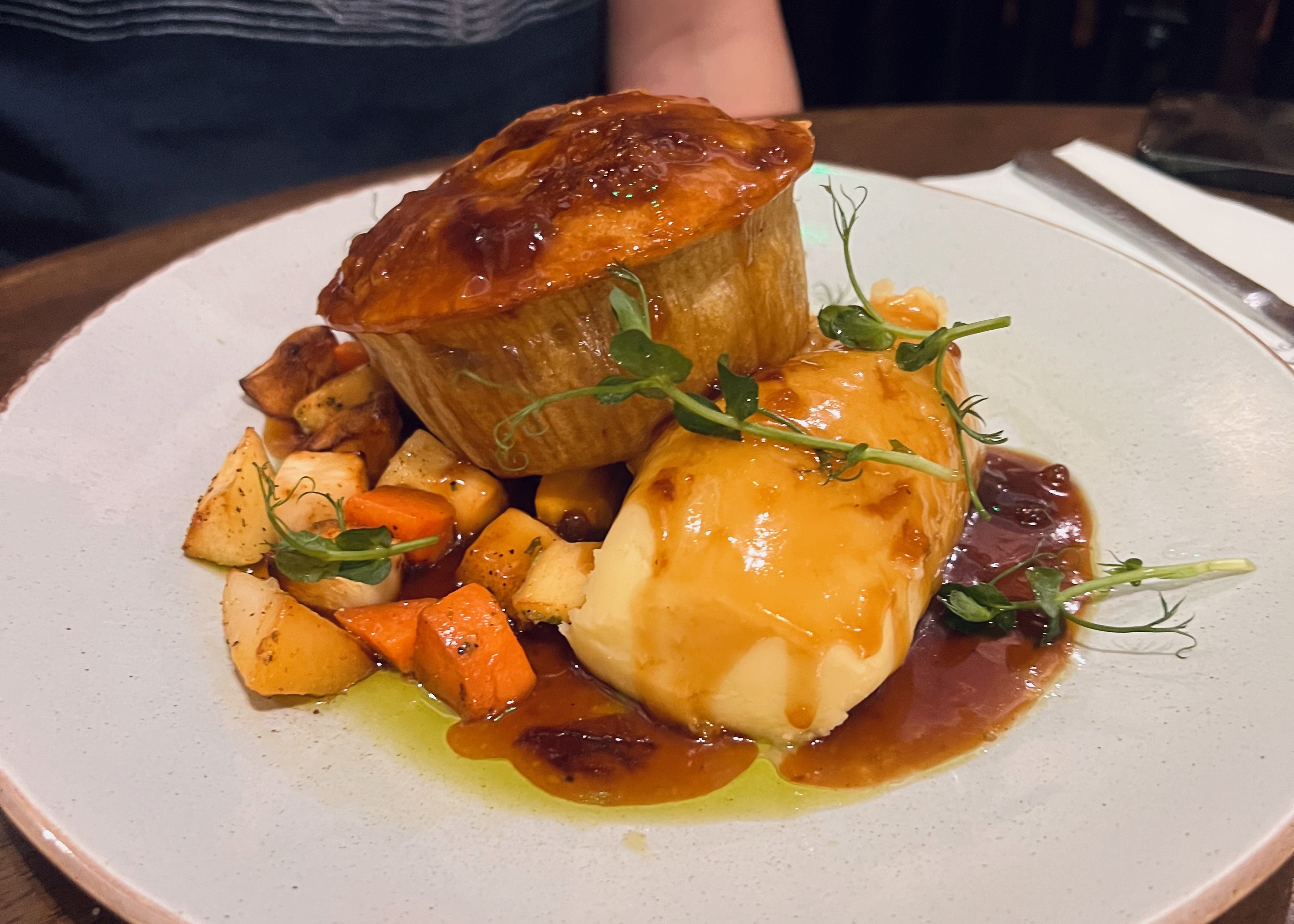 Steak and Ale pie