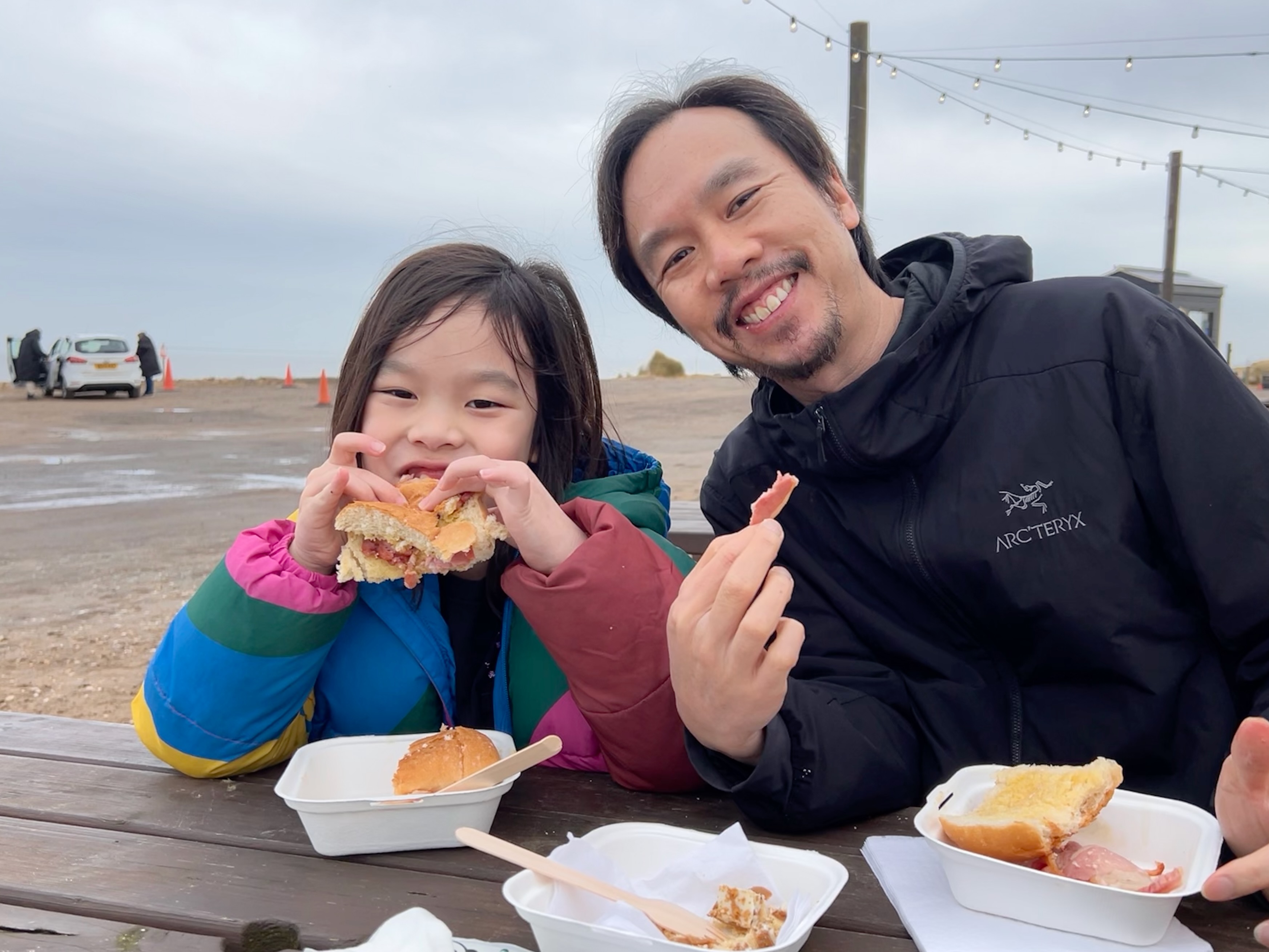More Bacon Butties, this time in a car park
