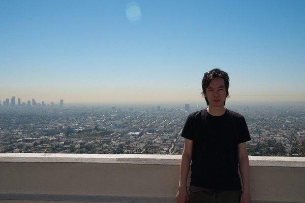Smoggy view of LA