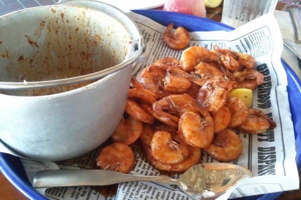 Shrimper's Net Catch in Cajun Spice