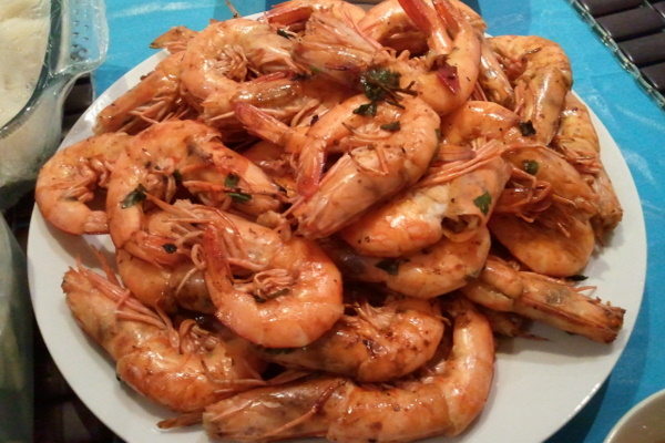 Tiger prawns