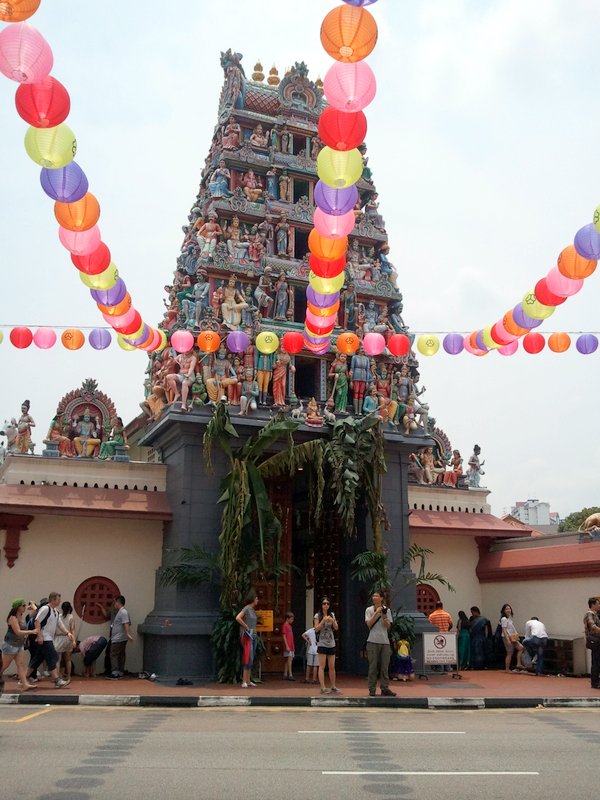 A hindu temple