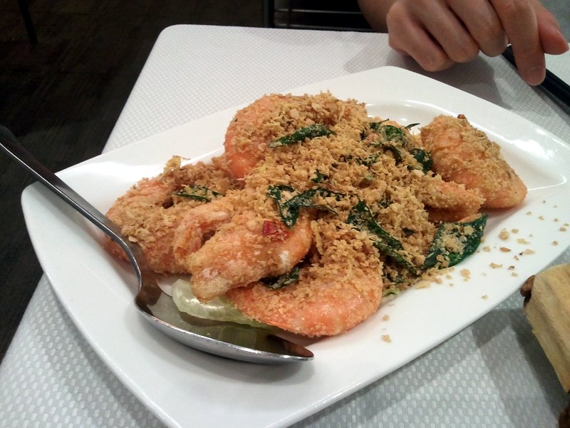 Cereal Prawns