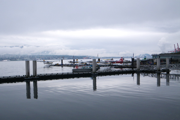 Small planes on the harbour