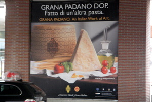 Ad for Parmesan cheese