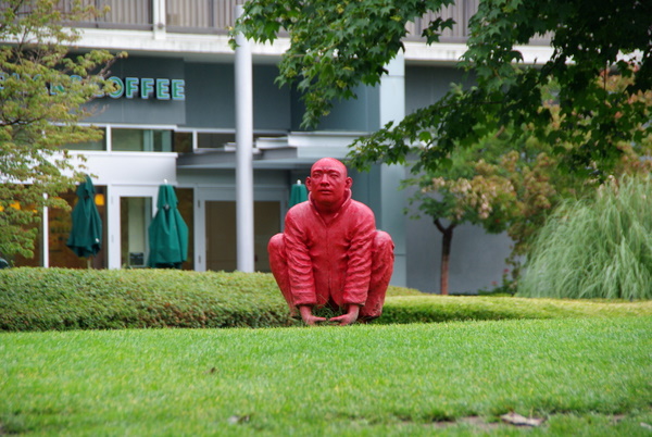 Art installation near Coal Harbour