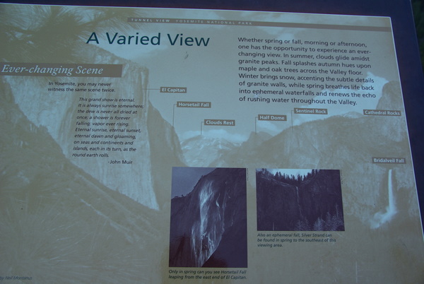 Views of Yosemite Valley