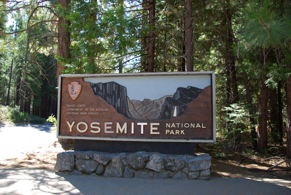 Most photographed sign at the entrance of the National Park