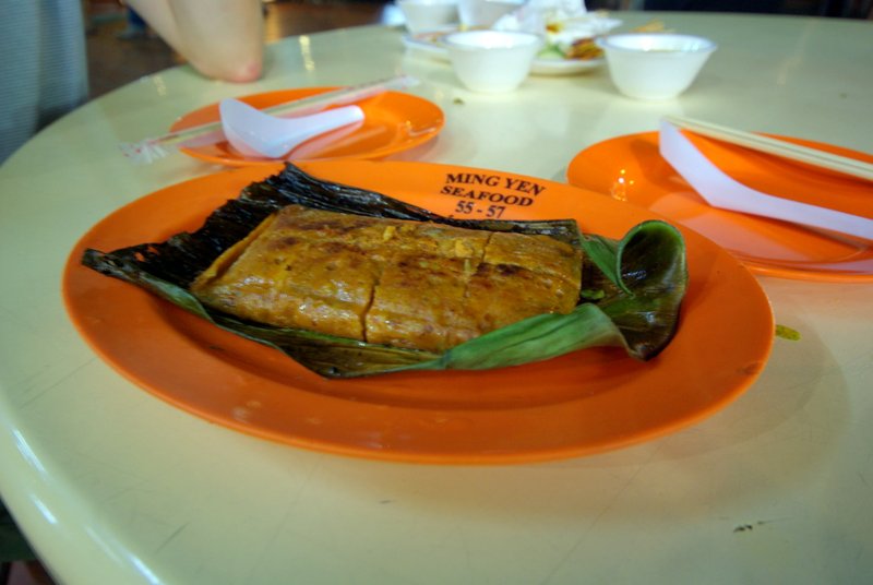 Otak-otak at Lau Pa Sat